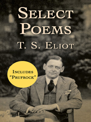 cover image of Select Poems